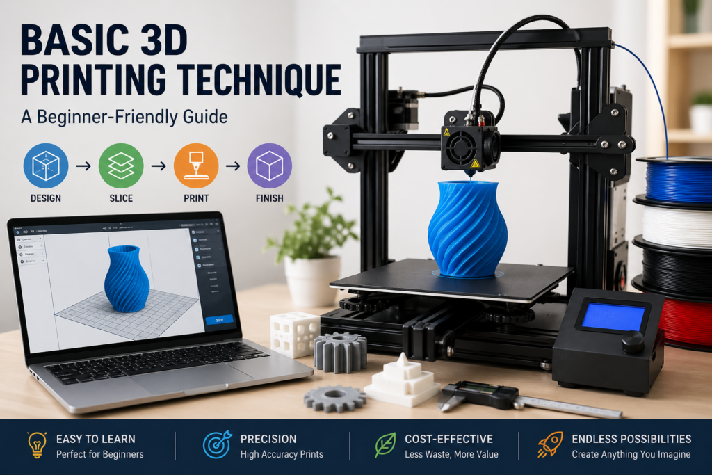 Teknik dasar 3D printing